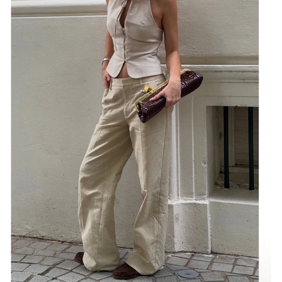 Lioness Cream Pantss - Picture 1 of 4